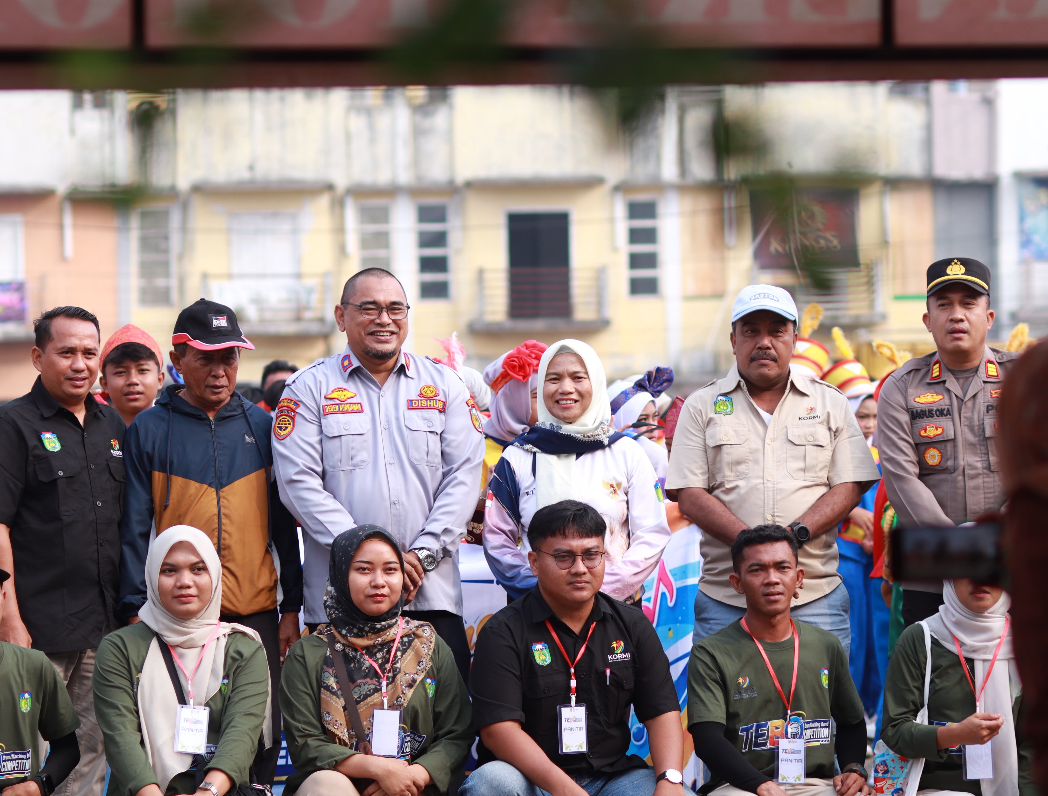 Ketua Kormi Tebo, Aivandri AB Resmi Membuka Kegiatan Lomba Drumband Inorga IDCA Kormi Tebo.